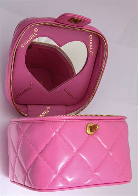 chanel cc heart vanity bag|vanity Chanel bag price.